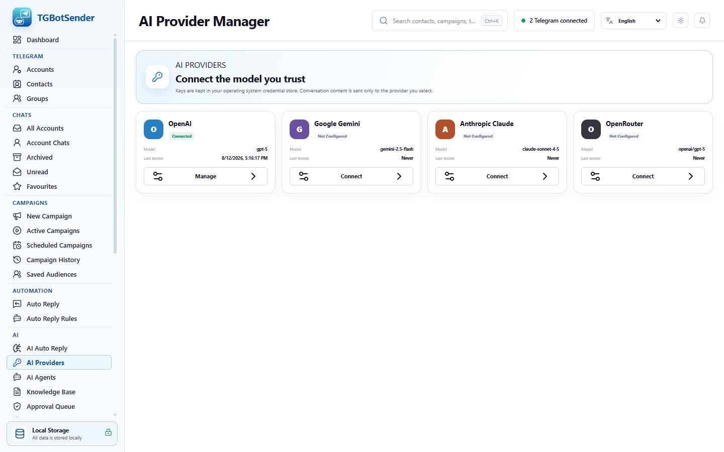 AI providers