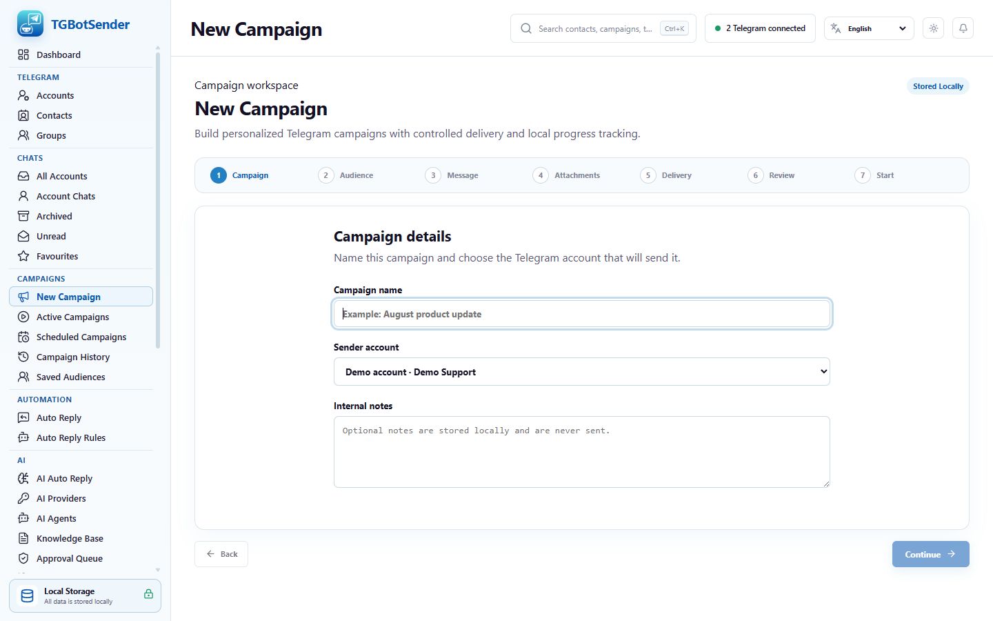 New campaign